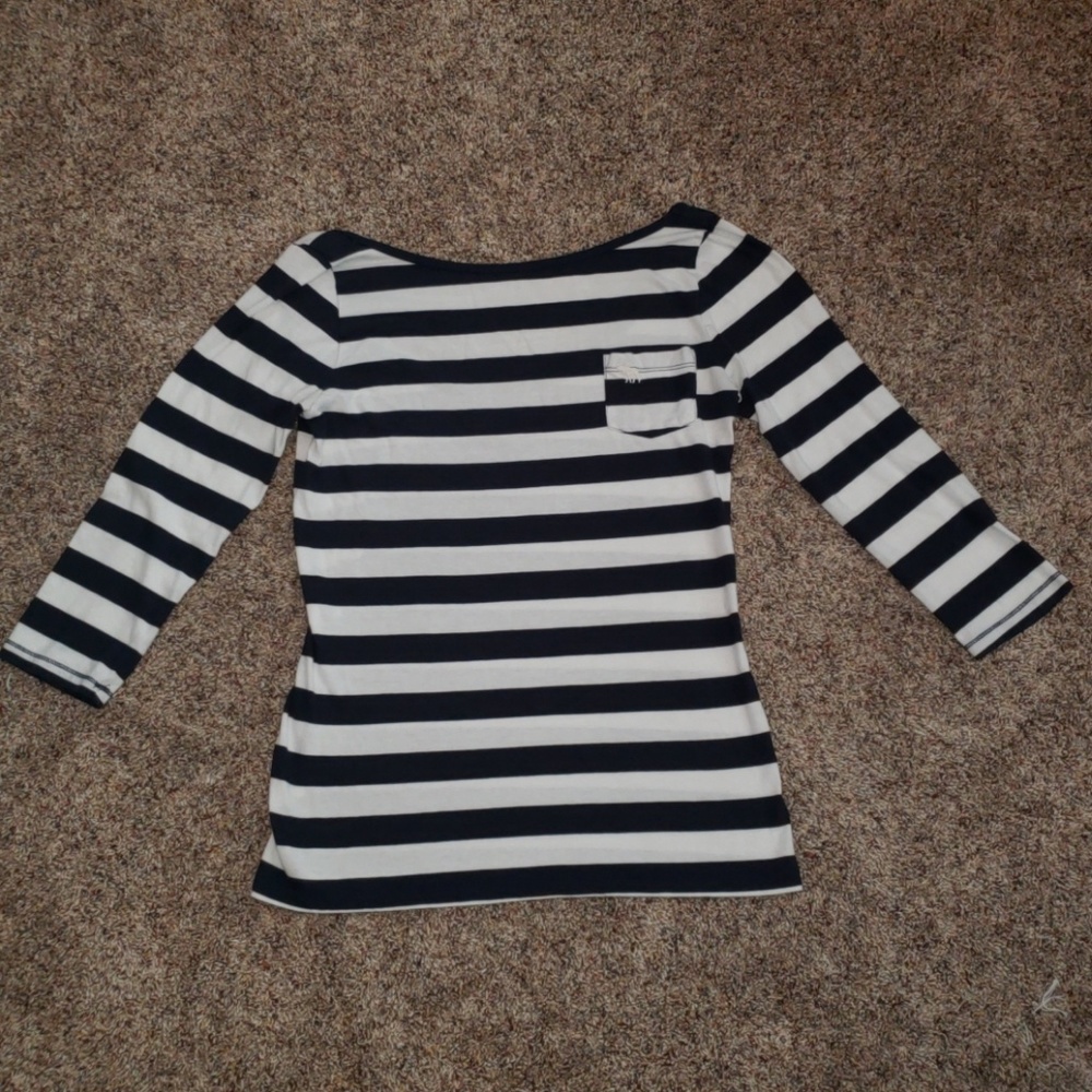 SOLD Abercrombie and Fitch Dropped Back 3/4 Tee